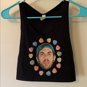 Borgore EDM crop top